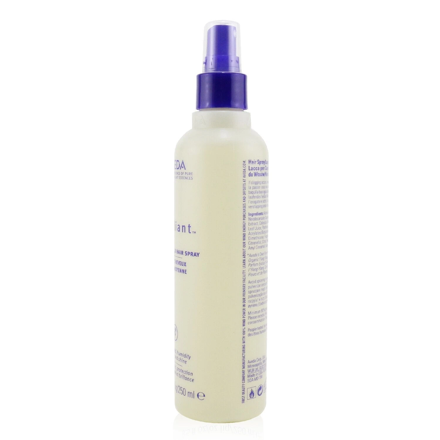 Aveda Brilliant Medium Hold Hair Spray With Camomile 250ml/8.5oz 2 Aveda Brilliant Medium Hold Hair Spray With Camomile 250ml/8.5oz - Image 2