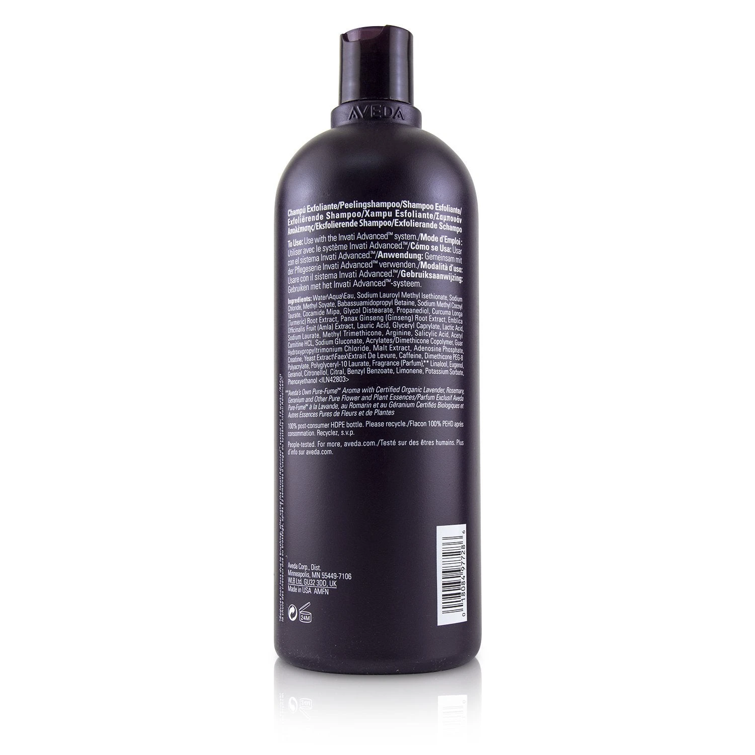 Aveda Invati Advanced Exfoliating Shampoo - Solutions For Thinning Hair, Reduces Hair Loss 1000ml/33.8oz 2 Aveda Invati Advanced Exfoliating Shampoo - Solutions For Thinning Hair, Reduces Hair Loss 1000ml/33.8oz - Image 2