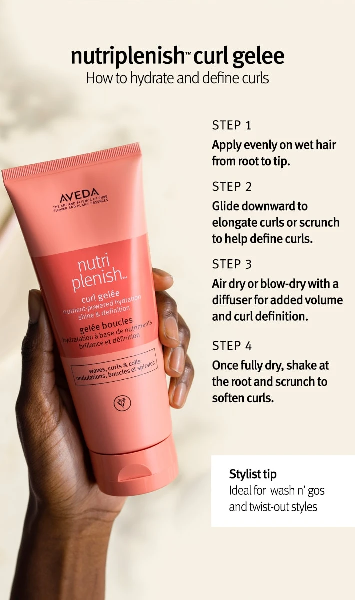 Aveda Nutriplenish Curl Gelée 13 Aveda Nutriplenish Curl Gelée - Image 13