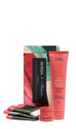 Aveda Nutriplenish Deep Moisture Treatment Duo And Hair Scarf